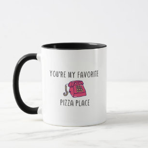 Mug Vous êtes mon endroit de pizza préféré - Smosh TNT