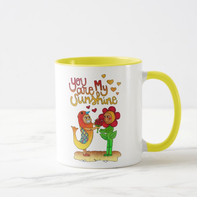 Mug Vous êtes mon soleil (Droite)