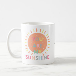 Mug Vous êtes mon soleil Nom personnalisé amour person