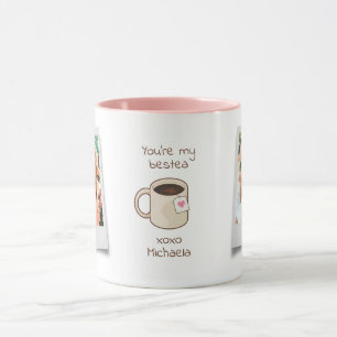 Mug Vous êtes My Bestea 2-Photo Best Friend Gift