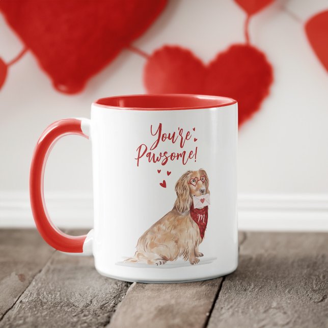 Mug Vous êtes Pawsome Cocker Spaniel Valentines (You're Pawsome Cocker Spaniel Valentines Mug)