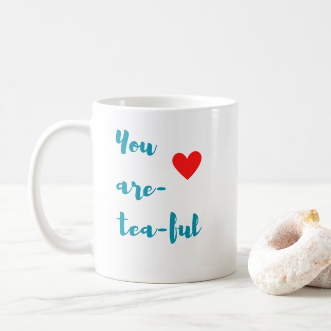 Mug Vous êtes plein de thé (Avec donut)