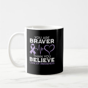 Mug Vous Êtes Plus Courageux Que Vous Ne Croyez Le Sou