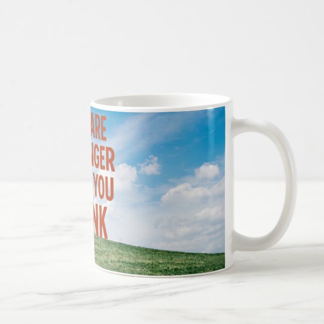Mug Vous Êtes Plus Forte Que Vous Ne Pensez | Musique  (Droite)