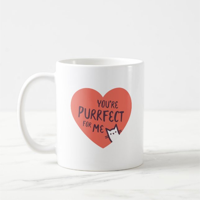 Mug Vous êtes Purrfect pour moi (Gauche)