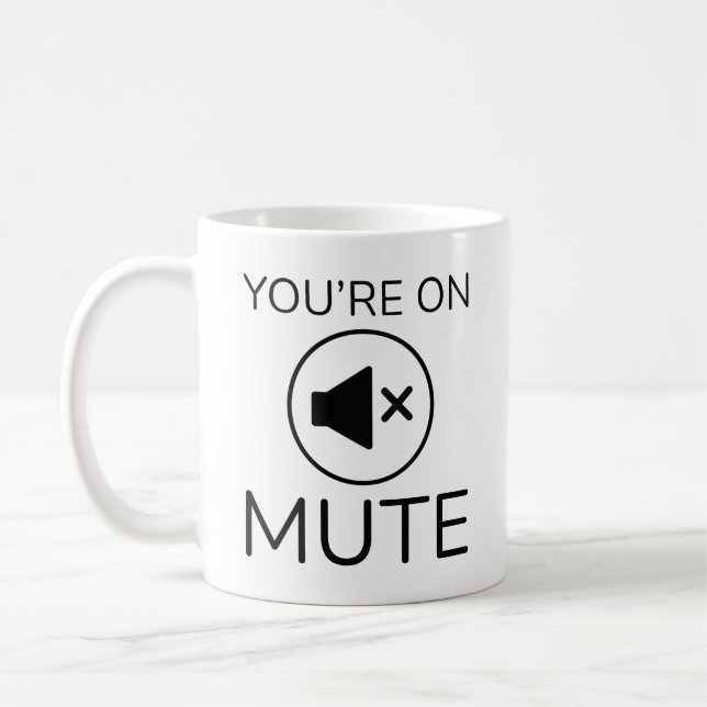 Mug Vous êtes sur Mute (Gauche)