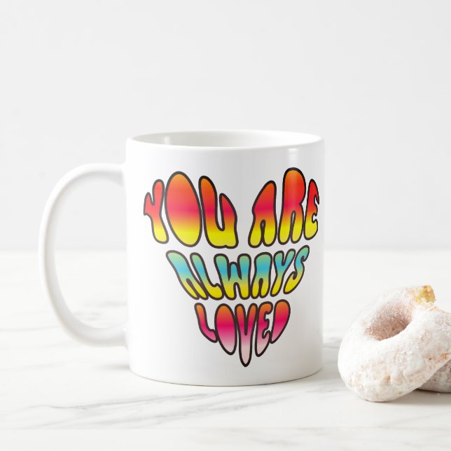 Mug Vous êtes toujours aimé  (Avec donut)