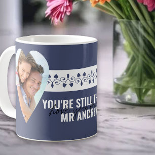 Mug Vous êtes toujours le coeur unique Photos Bleues 