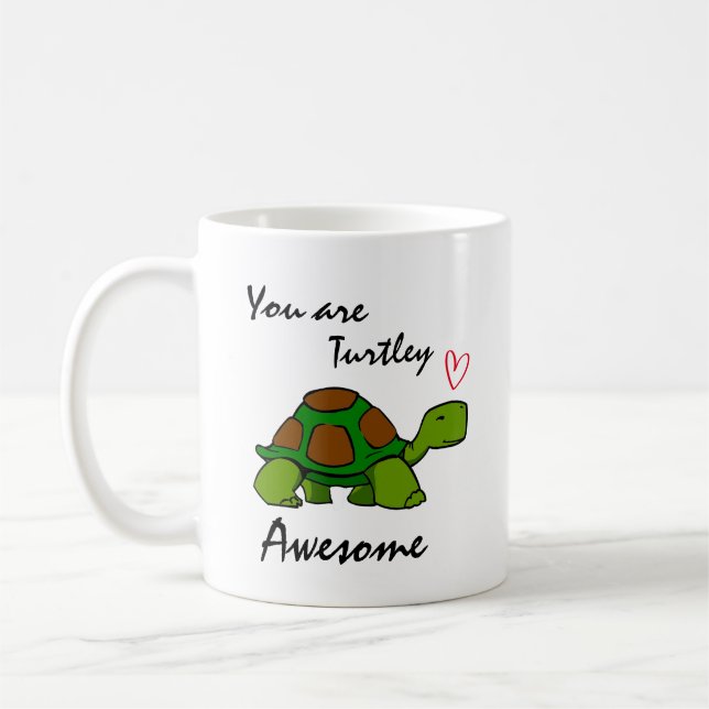 Mug Vous êtes Turtley Incroyable (Gauche)