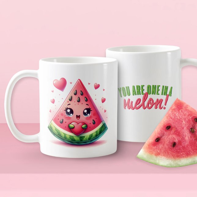 Mug Vous êtes un dans un Melon Funny Watermelon Love (Créateur téléchargé)