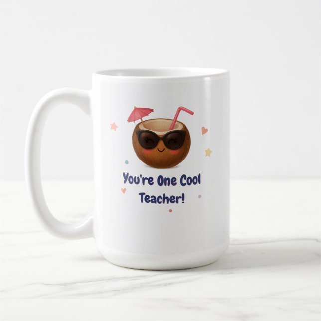 Mug Vous êtes un enseignant Cool - mignon cadeau de no (Gauche)