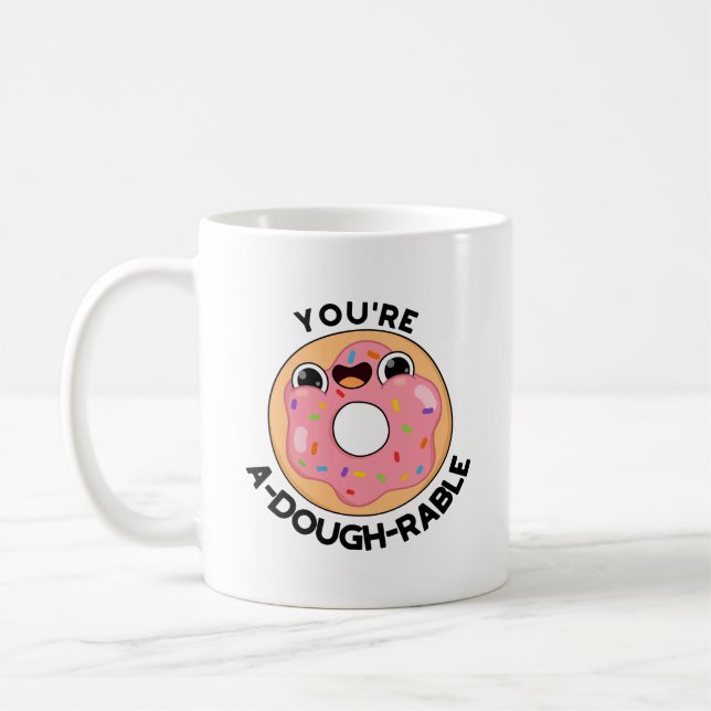 Mug Vous êtes un jeu de beignets amusant (Gauche)