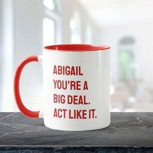 Mug Vous êtes une affaire importante : Propre It Motiv