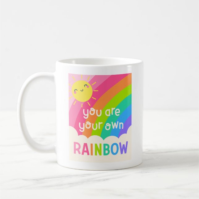 Mug Vous êtes votre propre arc-en-ciel (Gauche)