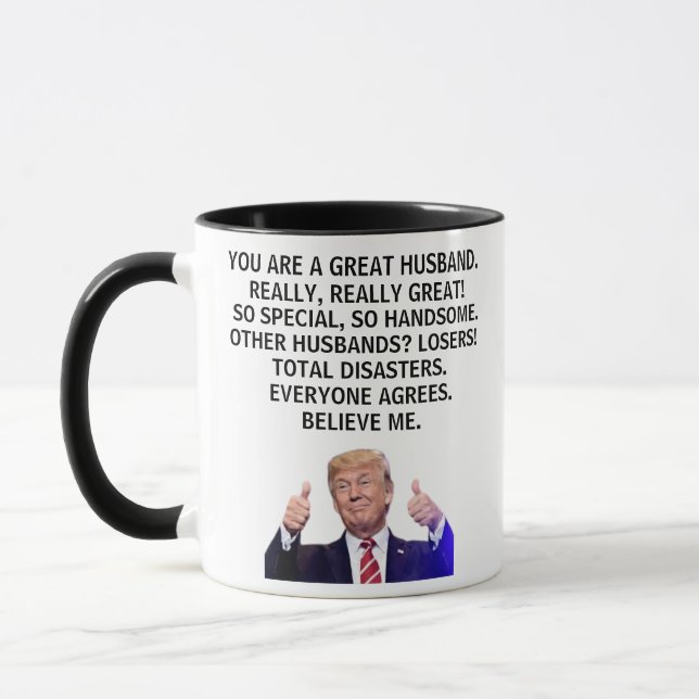 Mug Vous êtes vraiment un très grand mari vraiment, Tr (Gauche)
