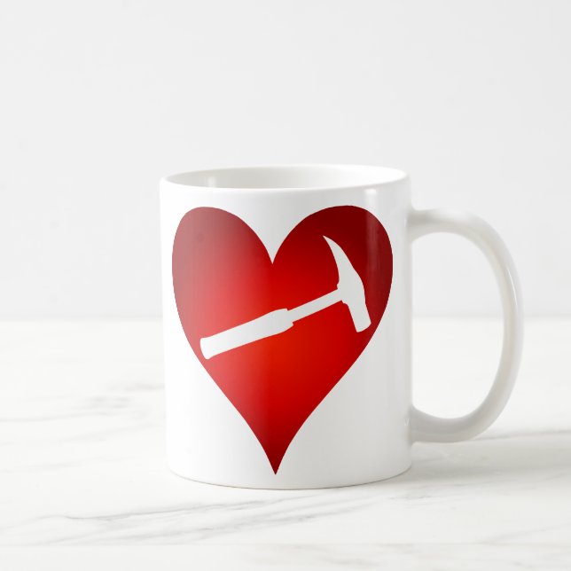 Mug Vous Faites Chavirer Mon Monde: Marteau de Rocheur (Droite)