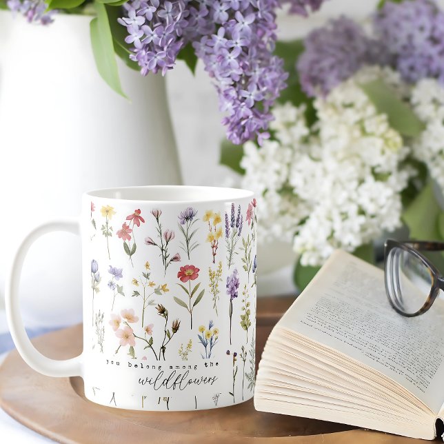 Mug Vous faites partie des Fleurs sauvages (Créateur téléchargé)