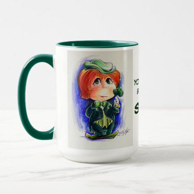 Mug Vous Faites Sourrir Mes Yeux Irlandais (Gauche)