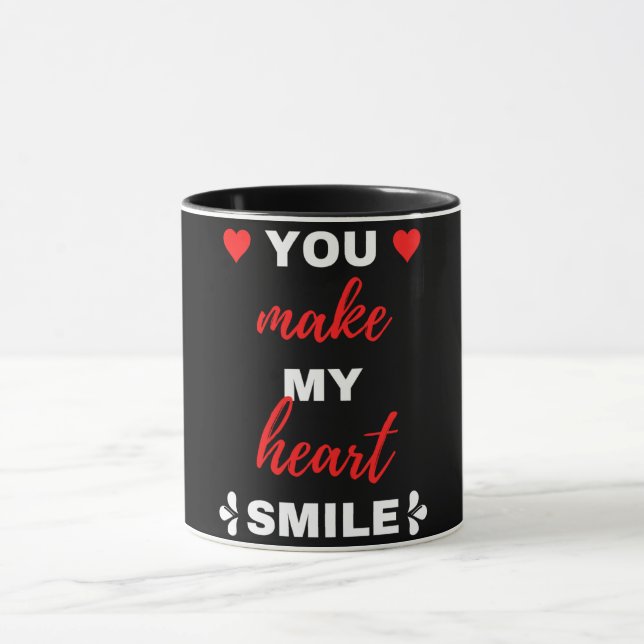 Mug Vous Faites Sourrir Mon Coeur (Centre)