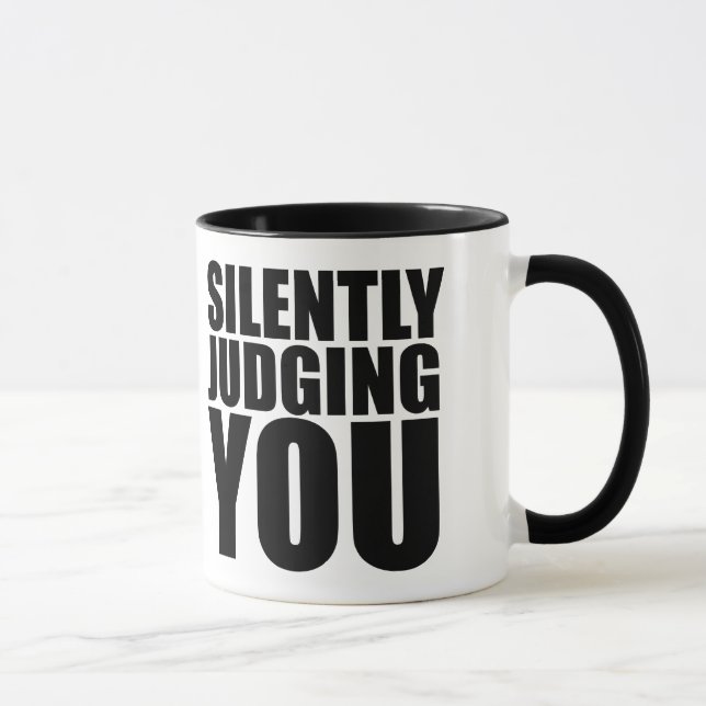 Mug Vous juger en silence (Droite)
