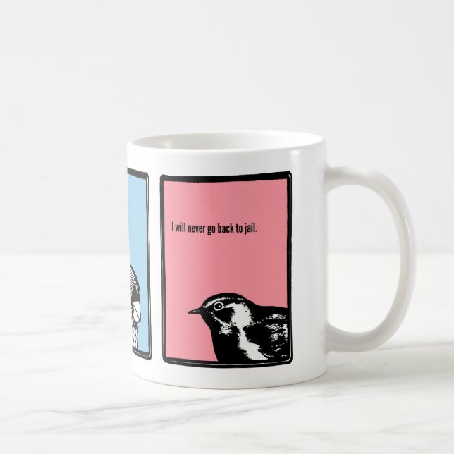 Mug Vous les gens êtes étranges et je vous ai fait une (Droite)