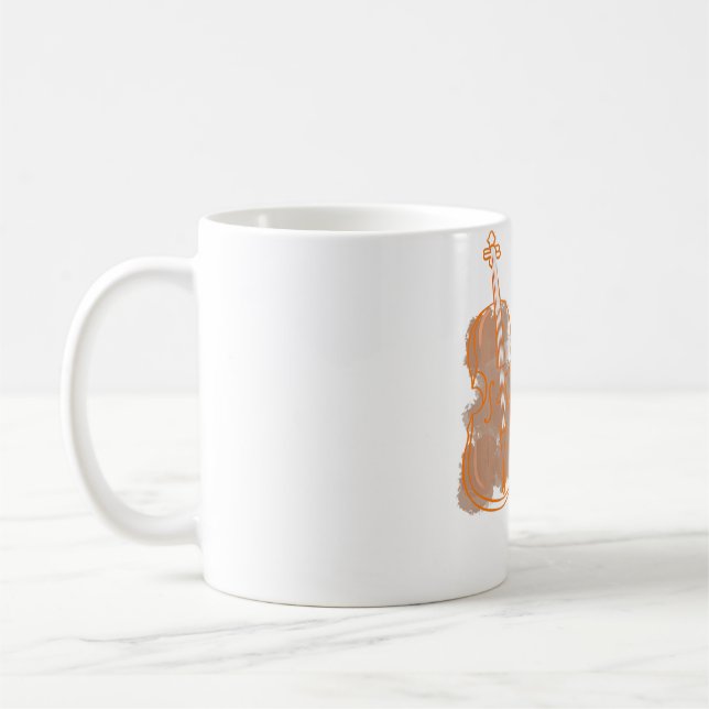 Mug Vous M'Avez Eu Au Cello Pullover (Gauche)