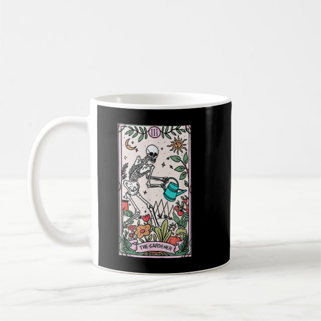 Mug Vous Me Faites Me Sentir Vivant Squelette Plantes  (Gauche)