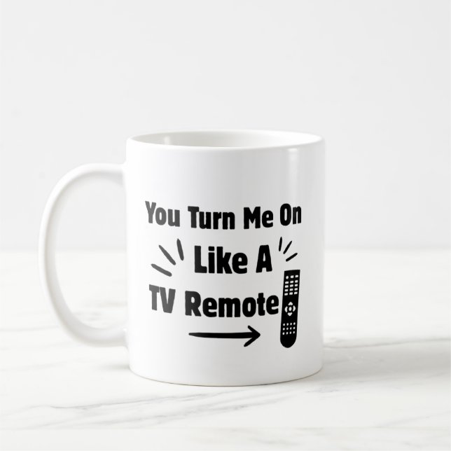 Mug Vous me mettez en marche comme une télécommande de (Gauche)