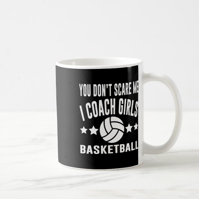 Mug Vous n'avez pas peur de moi J'enseigne le basket-b (Droite)