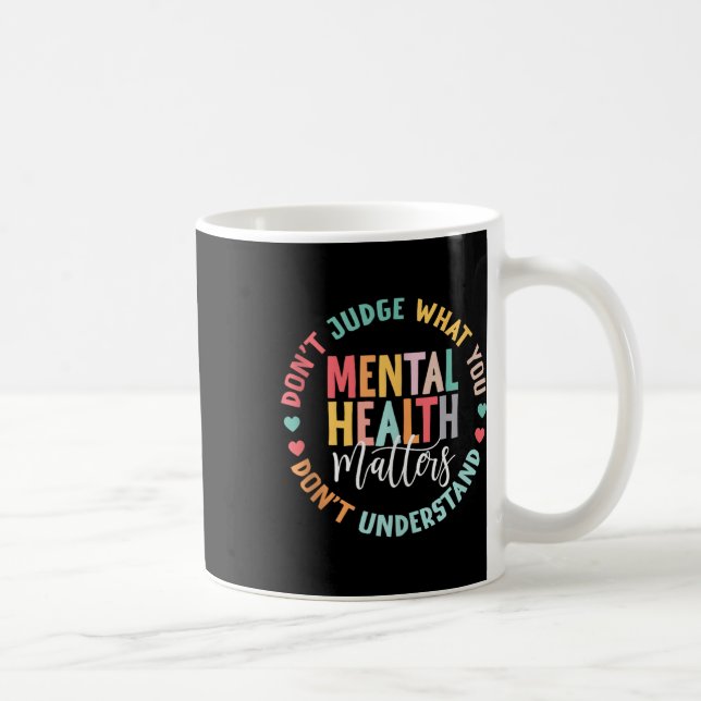 Mug Vous Ne Comprenez Pas La Sensibilisation À La Sant (Droite)