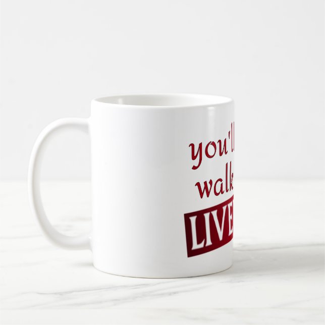 Mug vous ne marcherez jamais seul Liverpool (Gauche)