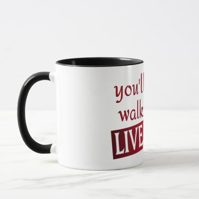 Mug vous ne marcherez jamais seul Liverpool (Gauche)