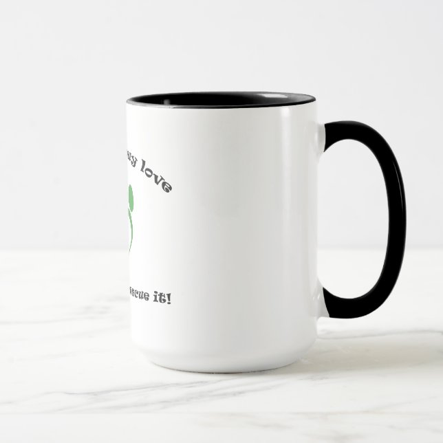 Mug Vous ne pouvez pas acheter l'amour mais vous (Droite)