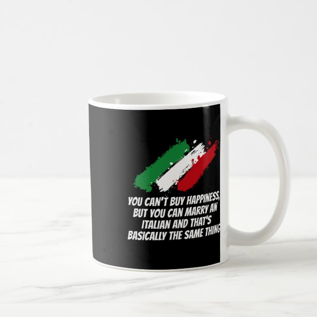 Mug Vous ne pouvez pas acheter le bonheur mais vous po (Droite)