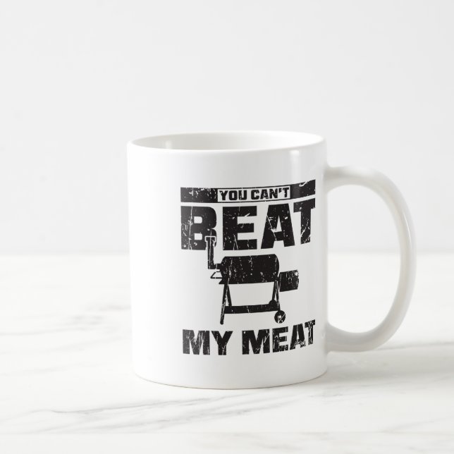 Mug Vous ne pouvez pas battre ma viande - Bbq (Droite)