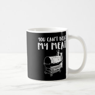 Mug Vous ne pouvez pas battre ma viande drôle Bbq Barb