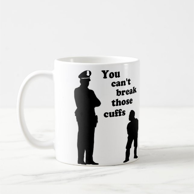 Mug Vous ne pouvez pas casser ces manchettes (Gauche)