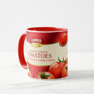 Mug Vous ne pouvez pas Ketchup aux tomates amoureuses 