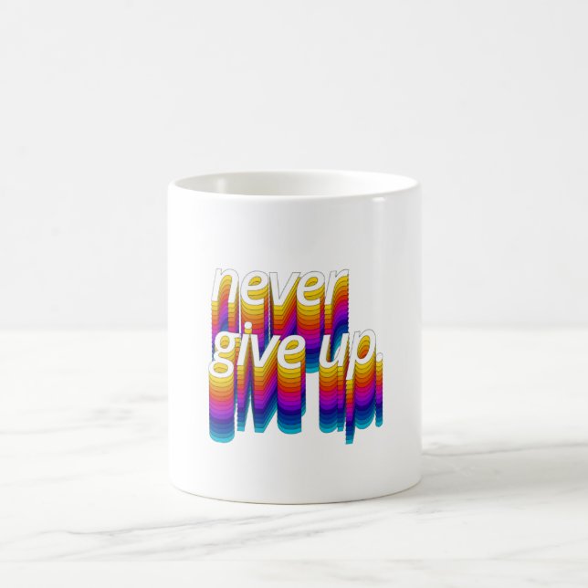 Mug Vous n'échouez pas, Citation de découverte motivat (Centre)