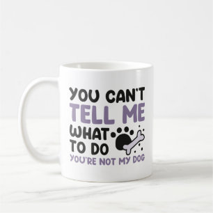 Mug Vous n'êtes pas mon chien