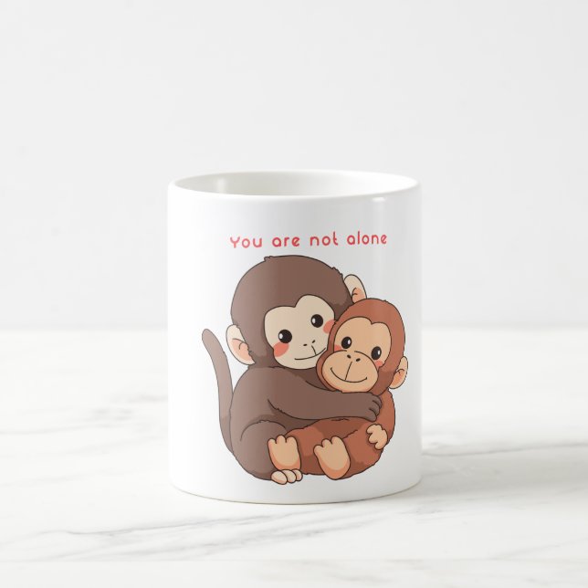 Mug Vous n'êtes pas seul(e) de soutien (Centre)