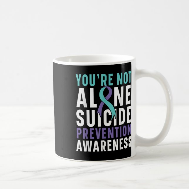 Mug Vous n'êtes pas seul Prévention de la dépression e (Droite)