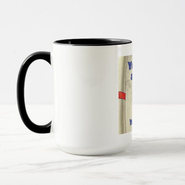 Mug Vous n'êtes pas un fossile (Gauche)