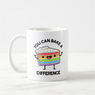 Mug Vous Pouvez Faire Une Différence Drôle Pun De Gâte