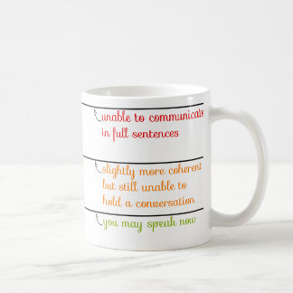Mug Vous pouvez parler maintenant attaquez avec des