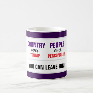 Mug Vous pouvez quitter le pays Trump au profit du par