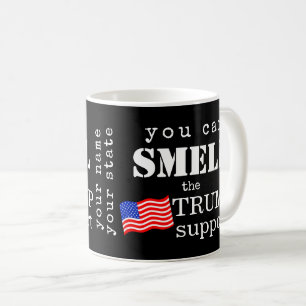 Mug Vous Pouvez Sentir Le Soutien De Trump Personnalis