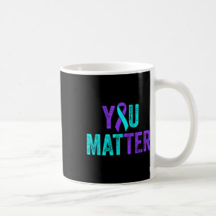 Mug Vous Prévention du suicide Turquoise Sensibilisati