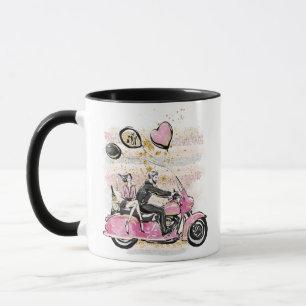 Mug Vous Rock My World   Sublimation de motocyclette e