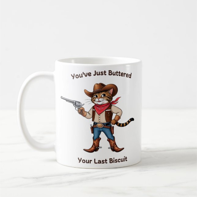 Mug Vous venez de badigeonner votre Dernier biscuit (Gauche)